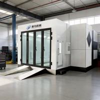 Cabina de Pintura para Autos con Sistema de Filtración de Alto Rendimiento, Horno de Secado con Calefacción, Profesional para Taller de Carrocería, con Certificación CE e ISO