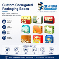 Boîtes d'emballage personnalisées avec logo pour boîtes en carton ondulé et boîtes cadeaux imprimées