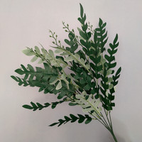 Feuilles d'Locustes Artificielles en Gros à Longue Tige pour Décoration de Mariage et d'Événements