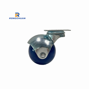 कुंडा पीपी यूनिवर्सल कार्यालय कुर्सी कैस्टर आपूर्तिकर्ता अंगूठी स्टेम फर्नीचर सोफे के लिए 50mm नायलॉन गेंद कॉस्टर पहिया अरंडी - Product Image 2