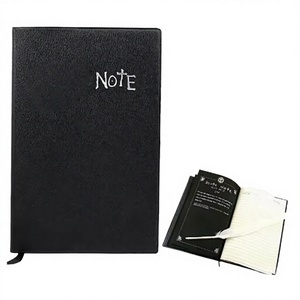 Cuaderno de Papel A5 <span class=keywords><strong>Death</strong></span> <span class=keywords><strong>Note</strong></span>, Funda Protectora, Pluma de Pluma de Ganso, Marcador, Set de Regalo, Diademas de Anime, Caja Kunal - Product Image 1