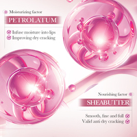 Baume à lèvres SADOER au beurre de karité et à la rose, marque privée OEM, nourrissant, hydratant, adoucissant, 3,4 g, idéal pour les voyages