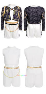 Conjunto de Disfraz Cosplay para Niñas de Anime KPOP Rumi Zoey Mira para Halloween Juego de Roles Traje de Actuación <span class=keywords><strong>Disfraces</strong></span> de TV y Películas - Product Image 6