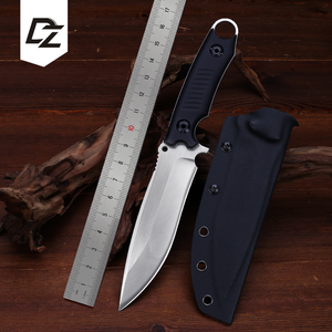 Cuchillo Táctico de Supervivencia de Acero Inoxidable Personalizable con Hoja Fija y Mango de Plástico para Uso en Exteriores y Soporte OEM - Product Image 1