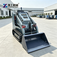 Aksesoris Backhoe untuk Skid Steer Loader dengan Putaran 200 Derajat untuk Pekerjaan Parit Utilitas