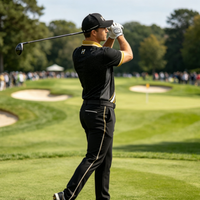 Camiseta Polo de Secado Rápido OEM, Camisetas Polo de Golf Personalizadas de Lujo de Secado Rápido para Clubes de Golf y Eventos Deportivos