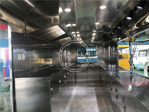 Remolque de Comida Móvil OEM, Carrito de Comida Callejera al Aire Libre con Cocina Completa, Carrito de Hot Dogs Personalizado - Product Image 6