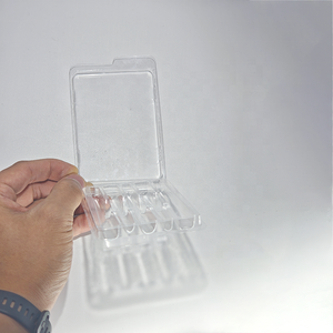 Estuche para Cigarrillos con 5 Ranuras, Cierre a Presión, Blíster, Envase de Plástico, Compatible con Cigarrillos Enrollados de Tamaño 1 1/4 - Product Image 1