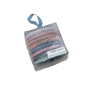 BELLE WORLD Élastique à <span class=keywords><strong>cheveux</strong></span> tressé épais et très élastique pour <span class=keywords><strong>femme</strong></span>, idéal pour les mariages - Product Image 3