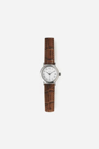 Reloj de Pulsera Clásico Plateado y Marrón GBHW, Elegante Reloj de Cuarzo de Lujo, Reloj Analógico Informal de Negocios con Diseño de Correa de Cuero Premium - Product Image 6