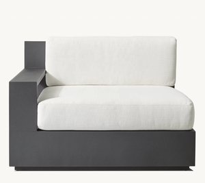 Sofá Modular de Aluminio para Exteriores, Diseño Moderno y Lujoso, Resistente a la Intemperie, Ideal para Patio, Jardín u Hotel, Hecho a Mano - Product Image 2