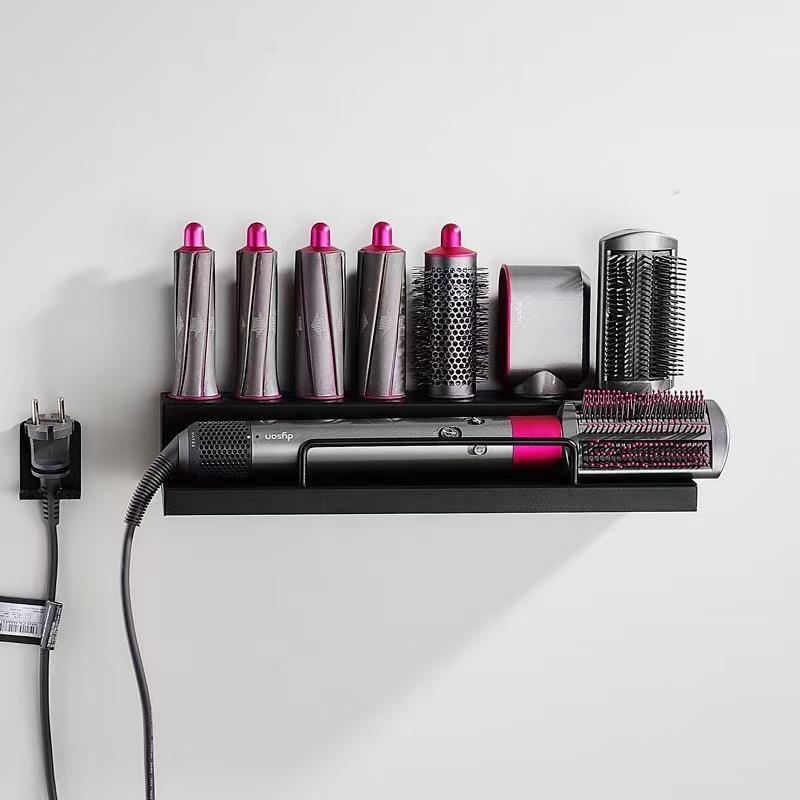 Dyson curling rack black