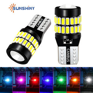 Ampoule <span class=keywords><strong>LED</strong></span> intérieure Sunshiny 1:1 Halogène T10 W5W CANBUS 360° Éclairage IP68 Étanche <span class=keywords><strong>12V</strong></span> 200LM pour Porte et Coffre de Voiture - Product Image 2