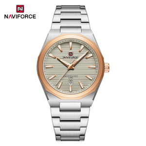 Reloj <span class=keywords><strong>Naviforce</strong></span> 9274 OEM para Hombre, de Acero Inoxidable, con Fecha, Resistente al Agua, Luminoso, de Cuarzo Analógico, con Logotipo Personalizado - Product Image 1