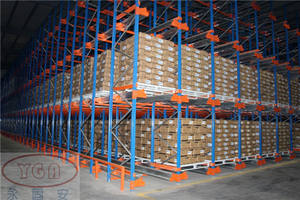 نظام مكوك مكوك عالي الكثافة أرفف تخزين متنقلة رف تخزين للخدمة الشاقة نظام أرفف مكوك البليت الانتقائي - Product Image 6