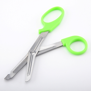Tijeras Médicas <span class=keywords><strong>de</strong></span> Acero Inoxidable, Tijeras <span class=keywords><strong>de</strong></span> Tratamiento, Verde, para Vendajes, <span class=keywords><strong>Enfermería</strong></span>, Rescate, Mini, Selección <span class=keywords><strong>de</strong></span> Color, Tijeras para Cortar Gasa y Vendajes - Product Image 3