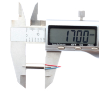 0617 6mm 17mm 双轴无芯直流电机 22000RPM 0.24W Z 比例模型火车铁路电机