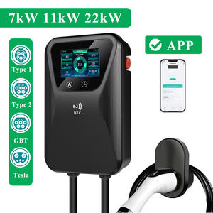 Song Pro Tipo 2 1 Ac 10 kw Station de charge rapide 22kw Gbt Oem <span class=keywords><strong>Wallbox</strong></span> 7kw 32a 11kw Ev Chargeur monophasé Byd Carregador Ev - Product Image 1