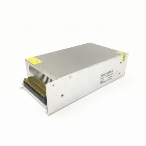 Sıcak satış 1000W 36V 27.7A anahtarlama güç kaynağı çekici tarzı 220V AC 36V DC transistör güç kaynağı S-1000-36