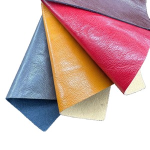 Cuir Qifeng en similicuir PU 137cm x 0.9mm motif griffe de poulet pour chaussures, sacs, meubles - Product Image 4