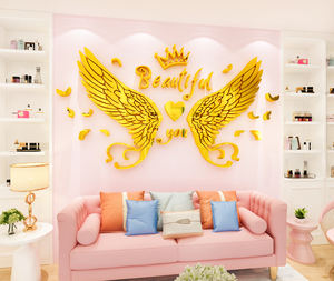 Carta da Parati 3D in Acrilico Decorazione Creativa per Camera da Letto Soggiorno Ufficio Centro Commerciale <span class=keywords><strong>Salone</strong></span> di Bellezza Adesivo Murale - Product Image 2