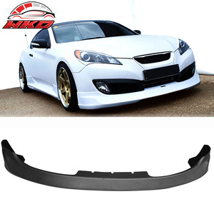 Convient pour Hyundai Genesis Coupé 2010-2012, lèvre de pare-chocs avant style MS, surface texturée rugueuse - Product Image 1