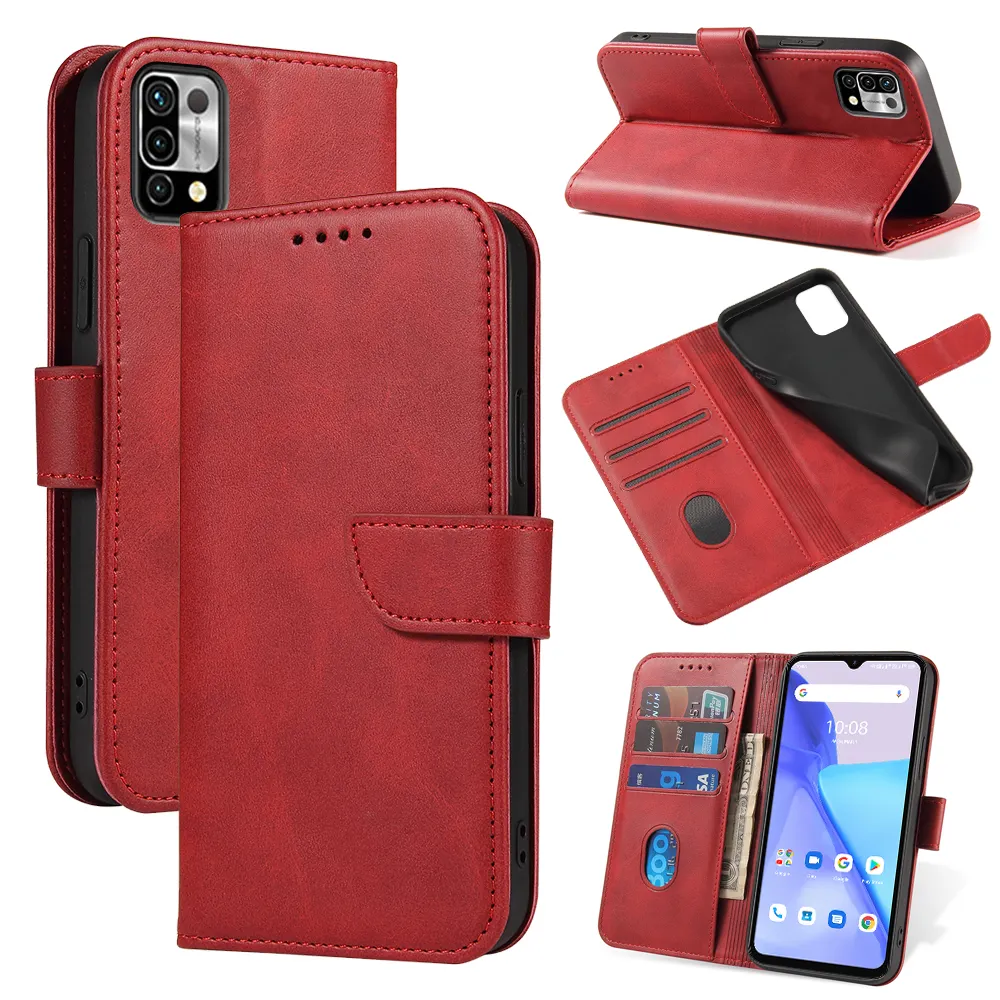 Mobile Phone Case for Umidigi A11 A9 A9S A9 X S5 S2 Pro Power 5S 5 3 Luxury PU Leather Wallet Phone Case