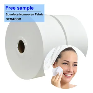 Disposable Polyester Wood Pulp Spunlaced Non-woven Fabric For Shower Towels