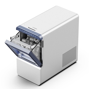 Compact <b>Ice</b> <b>Maker</b> Machine Fast Low Noise Control 10kg/day Capacity Modern Design for Home Commercial <b>Ice</b> <b>Maker</b> Home - Product Image 2