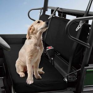 Fundas de Asiento para UTV Kawasaki Mule Pro FXT DXT <span class=keywords><strong>FX</strong></span> DX 2015-2023, Funda de Asiento Negra Impermeable y Resistente a los Arañazos, Ajuste OEM KAF080-039 - Product Image 1