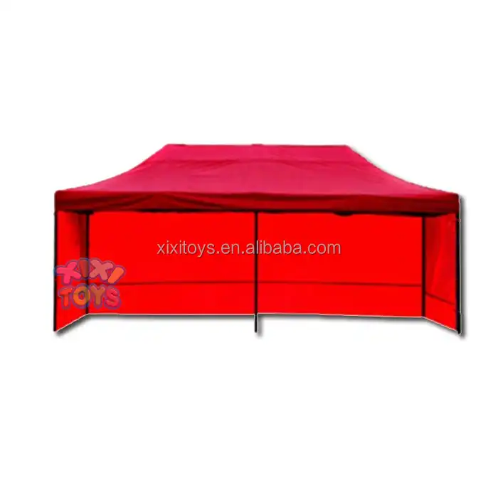 Tenda Kanopi Popup Lipat Aluminium, Tenda Gazebo Tampilan Pameran Luar Ruangan 10X20 Kaki