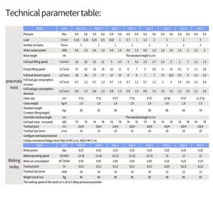 Palan pneumatique à chaîne à anneaux de 5 tonnes palan pneumatique antidéflagrant - Product Image 4