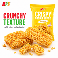 Free Sample Instant Food Beef Chicken Sesame Flavor Dry Crispy Noodle Snack