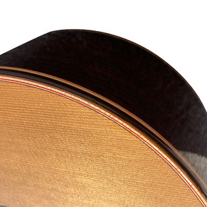 <span class=keywords><strong>Guitarra</strong></span> Clásica Yulong Guo Hecha a Mano con Doble Cámara Superior de Nomex, Totalmente de Madera Maciza, Diapasón Elevado y Orificio de Sonido Lateral - Product Image 2