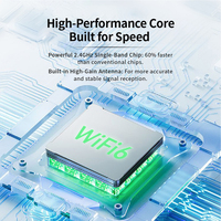 Pilote gratuit 300Mbps USB Wifi6 Récepteur Dongle Carte réseau sans fil Adaptateur Wifi