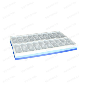 Séchoir à glissières en plastique à 20 emplacements avec trous de drainage, équipement de laboratoire - Product Image 1