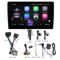 Lecteur DVD de voiture universel 10 "Android Auro pour VW Bora Golf 6 Passat Scirocco Sharan Touran pour Skoda Octavia Fabia 2