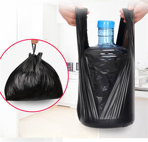 Bolsas de Basura Negras Resistentes de HDPE con Impresión de Serigrafía para Embalaje y Uso en Cajas, Suministro de Fábrica - Product Image 2