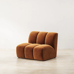 Sofá Modular Italiano Personalizado, Sofá Curvo de Terciopelo para Sala de Estar, Área de Negociación, Oficina, Salón, Villa - Product Image 4