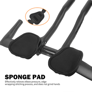 Guidon de vélo de montagne Toseek TTF12 en fibre de <span class=keywords><strong>carbone</strong></span> avec embouts pour le cyclisme de contre-la-montre - Product Image 4