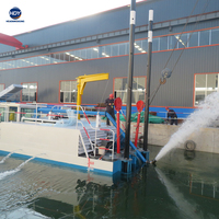 Draga de succión cortadora HYD de 6 pulgadas CSD150 con motor, caja de cambios y bomba para uso en ríos y mares