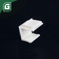 GETEKnet ODM OEM Haute Qualité ABS RJ45 Blanc Noir Plastique Réseau Keystone Jack Floor Box Socket Telecom Parts Network Face