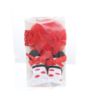 Konlee Hot Bán 40 Loài Hàn Quốc Lấy Cảm Hứng Cảm Hứng Ren Hoa Và Bow Headband Set Chống-Trượt Bé Vớ Mùa Đông Cổ - Product Image 3