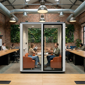 Cabina de Oficina Móvil Insonorizada, Módulos de Reuniones, Cabina Telefónica, Cabina de Estudio, Cabina Insonorizada <span class=keywords><strong>para</strong></span> Oficina - Product Image 2