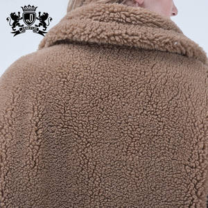 Manteau Long d'hiver en laine de mouton pour femmes 2020, <span class=keywords><strong>Teddy</strong></span> <span class=keywords><strong>Bear</strong></span>, manteau en fourrure, <span class=keywords><strong>veste</strong></span> de <span class=keywords><strong>Teddy</strong></span>, vente en gros - Product Image 3