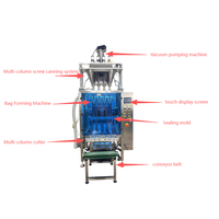Machine d'emballage de boissons solides en sachets longs avec une sortie et quatre machines d'emballage de poudre