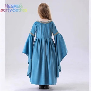 Costume de princesse d'Halloween HESPER, ensemble de reine du Seigneur des Anneaux avec bague magique, tenue médiévale de cour, vêtements de jeu de rôle - Product Image 3