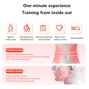 Dispositivo de Ejercicio de Respiración para Hombre y Mujer, Entrenador de Músculos Abdominales, Mancuerna de Respiración Profunda, Entrenamiento de Capacidad Pulmonar, 1 Juego - Product Image 6