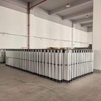 Tentes d'extérieur, tentes de salon professionnel, tentes personnalisées, résistantes au feu, en tissu Oxford 600D, pour stand alimentaire