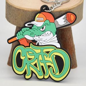 OEM Manufacturer Custom Logo Soft 2D 3D PVC Cute Anime Waterproof Bottle Opener Keychain - Product Image 4